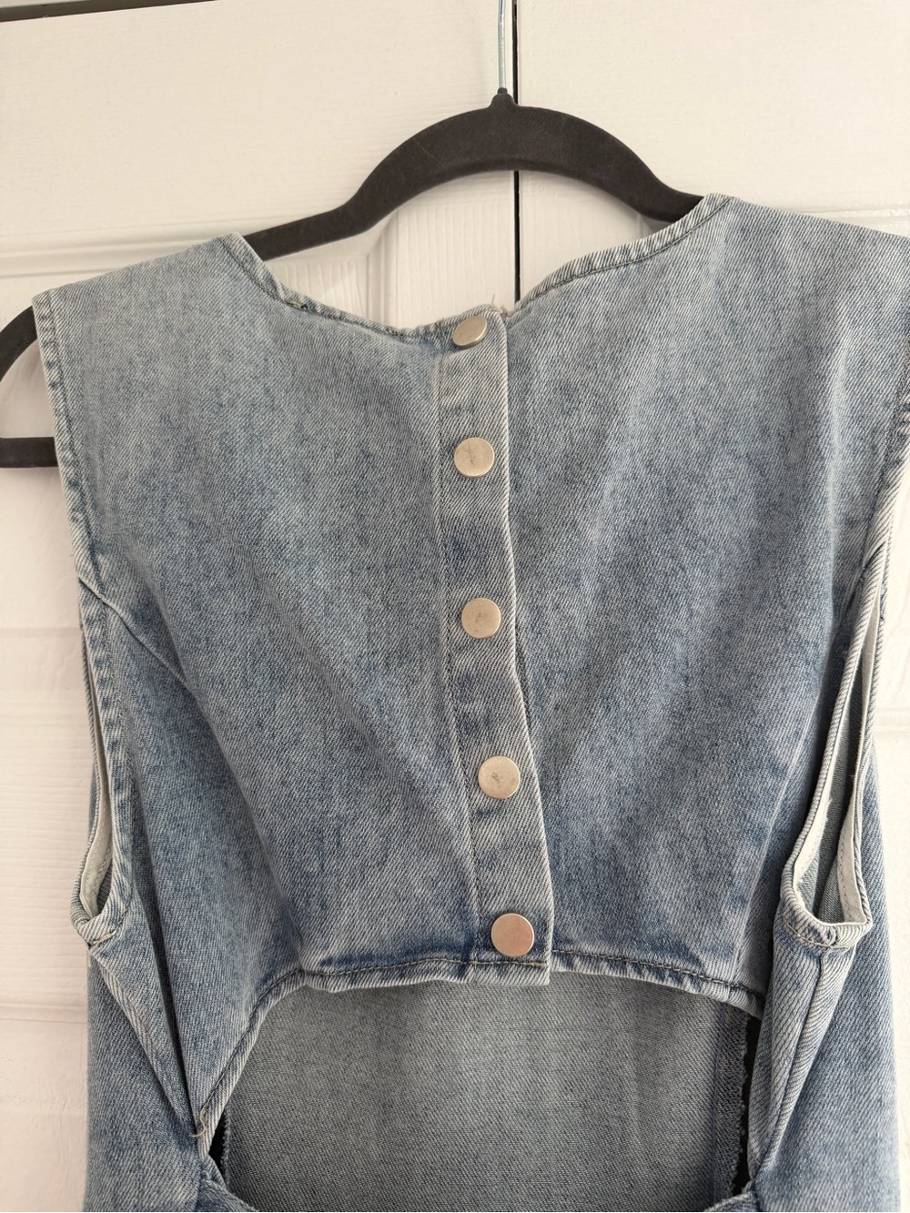 VICI Heartland Pleated Denim Mini Dress - Picture 6 of 9
